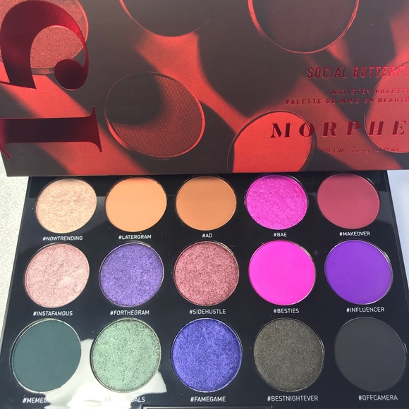 🎉HP🎉🆕Morphe 15S Social🦋Butterfly Palette🆕 - Picture 7 of 8